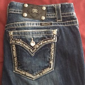 Size 32 Miss Me Boot Cut Jeans